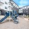 outdoor playplace with slide at Citizen House Blue Bluff apartments in Austin