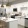 Modern apartment kitchens with island seating at Citizen House Blue Bluff